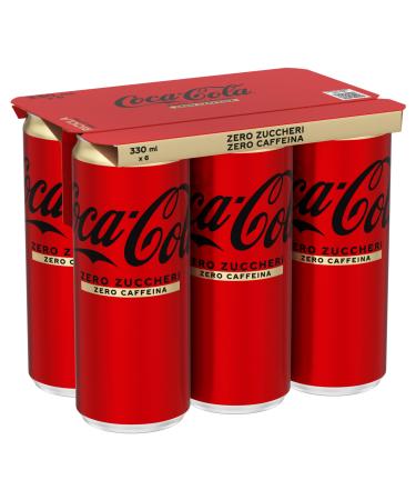 Coca Cola Sugar-free, caffeine-free soft drink - 6x33cl pack