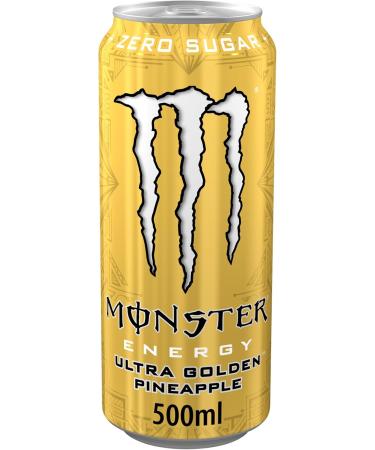 Monster Ultra Gold Energy Drink 500 ml - Buy Online on GoSupps.com