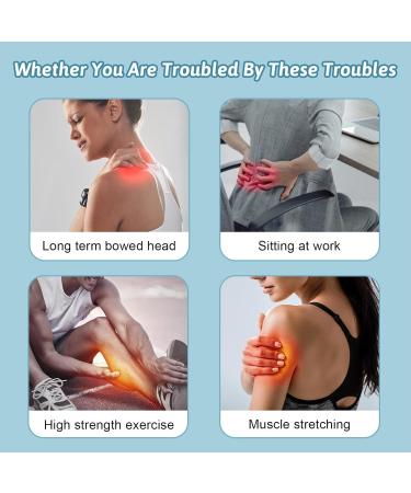 Buy Hedgehog Ball Massage Set | 2 Magnetic Acupressure Balls for Plantar Muscle Regeneration & Myofascial Relaxation - Silver - Buy Online on GoSupps.com