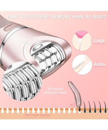 ifcow 3-in-1 Electric Razors for Women | Wet & Dry Cordless Shaver & Epilator for Legs Arms & Armpits International Shipping Available - Buy Online on GoSupps.com