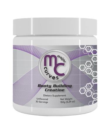 Booty Building Creatine Powder for Women - Micronized Monohydrate The One Sol ution for Maximum Absorption and Gains - Unflavored Perfect Peach Booty and Bum Builder