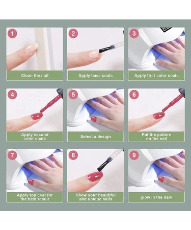 Gelike EC Fall Nail Polish Set - 6 Dark Morandi Colors for Autumn & Winter | High Pigmented Soak Off Gel Manicure Kit ideal for Lady | Perfect for Workplace & Dinner Party - Buy Online on GoSupps.com