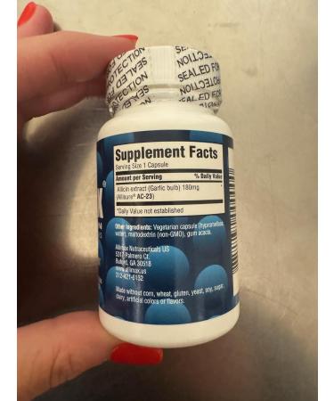 Allimax 180 Mg 30 Vcaps by Allimax International Limited - Buy Online on GoSupps.com