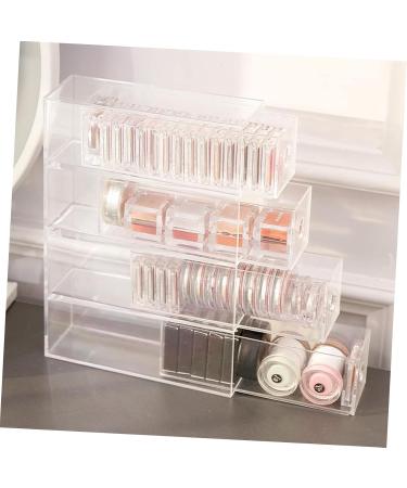 FOMIYES 1pc Box Eye Shadow Storage Box Makeup Storage Drawers Acrylic Compact Holder Storage Rack Make up - Buy Online on GoSupps.com