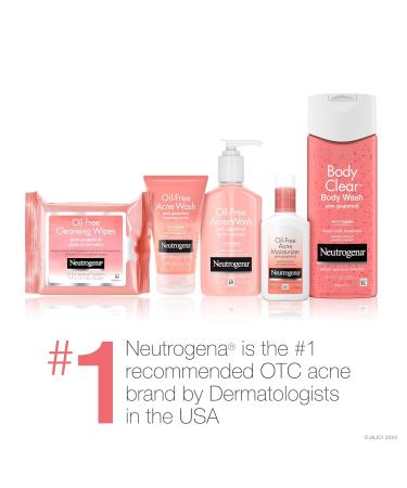 Neutrogena Oil Free Pink Grapefruit Acne Face Wash with Vitamin C, 2% Salicylic Acid Acne Treatment, Gentle Foaming Vitamin C Facial Scrub to Treat & Prevent Breakouts, 6.7 fl. oz 6.7 Fl Oz (Pack of 1) Pink Grapefruit Foami  - Buy Online on GoSupps.com