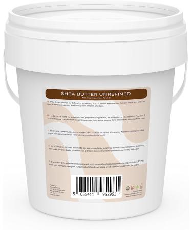Shea Butter Unrefined - 100% Pure and Natural - 1Kg - Buy Online on GoSupps.com