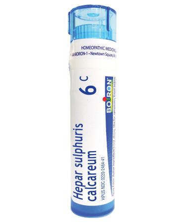 Boiron Hepar Sulphuris Calcareum 6C Homeopathic Medicine for Cough