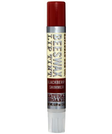 Savannah Bee Company Natural and Organic Blackberry Shimmer Lip Tint 0.09-Ounce (Pack of 1)