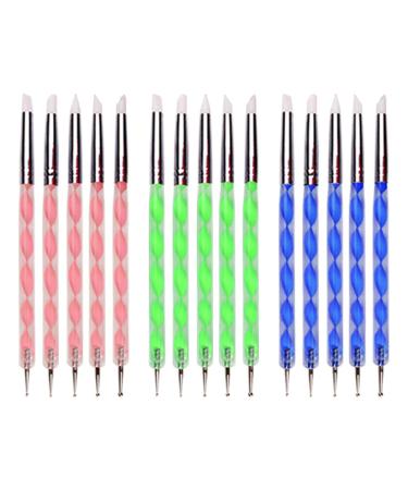5 Piece Double Sided Nail Dots Set - Perfect for Professional & Home Use | International Shipping Available - Buy Online on GoSupps.com