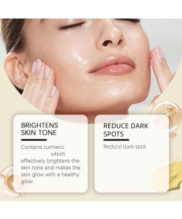  ZHJZGS Set of 2 Turmeric Creams - Turmeric facial moisturizer lightens dark spots anti-aging firms and restores dull skin reduces dryness and wrinkles - Buy Online on GoSupps.com