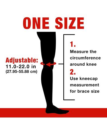 ACE Adjustable Compression Knee Support with Stabilizers - Firm Support for Weak, Sore, or Injured Joints. Dual Side Stabilizers, Adjustable Straps, Breathable Material - One Size Fits Most - Buy Online on GoSupps.com