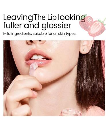 Buy Strawberry Lip Sleeping Mask - Nourishing Lip Moisturizer for Dry Cracked Lips | Overnight Repair & Tinted Care - Buy Online on GoSupps.com