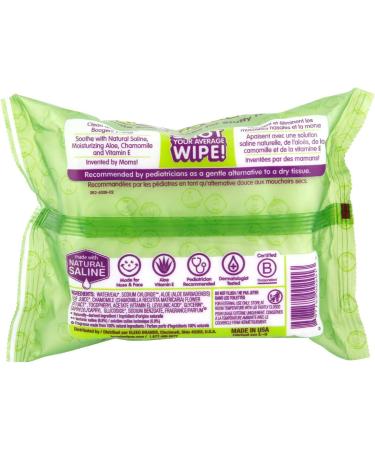Boogie Wipes Gentle Wet Wipes for Baby and Kids - 90 Count - HSA/FSA Eligible - Made with Vitamin E, Aloe, Chamomile, Natural Saline - Fresh Scent - Buy Online on GoSupps.com