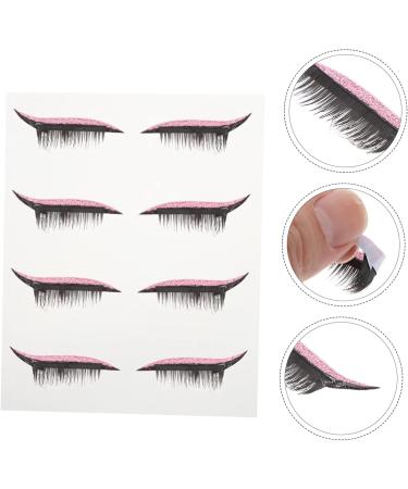 Didiseaon 8 Pairs colorful stickers shiny eyeliner stickers double eyelid bar - Buy Online on GoSupps.com