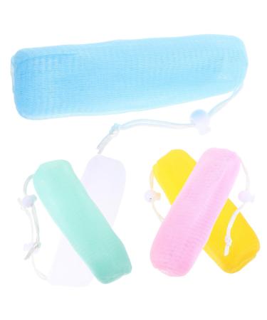 FOMIYES 10 Pcs Soap Saver Pouch Bar Soap Pouch Natura Shampoo Mesh Soap Bag Soap Mesh Pouch Natural Hair Shampoo Soap Storage Bags Exfoliating Mesh Soap Saver Loufas Men Clean Strip Net 1 Count (Pack of 1) As Shownx2pcs