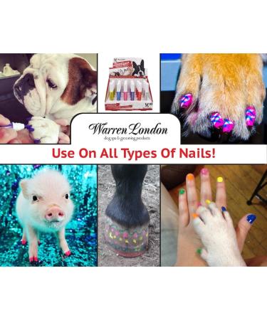 Warren London Pawdicure Nail Polish Pens Pink 0.16 OZ - Buy Online on GoSupps.com