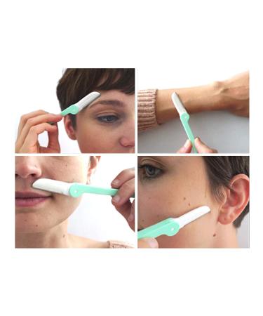 Contoured Rx Stainless Steel Dermal Blades - 3pk for Facial & Body Hair Removal - Buy Online on GoSupps.com