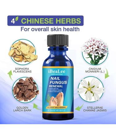 Toenail Fungus Treatment - Nail Fungus Treatment for Toenail - Anti Fungal Nail Treatment for Thickening Yellow - Brown Discoloration - Fast Extra Strong Nail Repair Solution - Buy Online on GoSupps.com