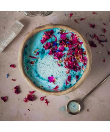 Anima Mundi Butterfly Pea Flower Powder - Organic Blue Food Coloring & Tea | Supports Healthy Skin & Nails (4.5 oz - Buy Online on GoSupps.com
