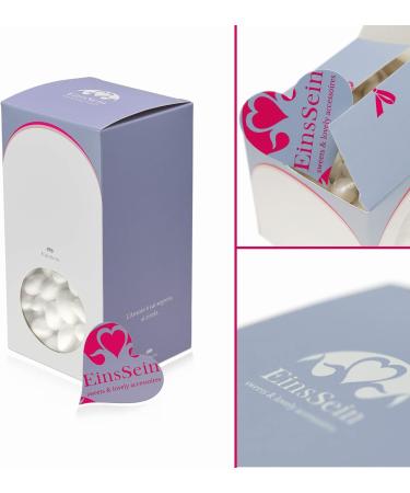 EinsSein 1kg wedding dragees chocolate almonds nougat white dull | dragees baptism communion celebrate party candybar | C - Buy Online on GoSupps.com