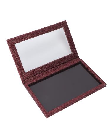 Magnetic Makeup Palette Empty Magnetic Palette in Burgundy for Daily Use