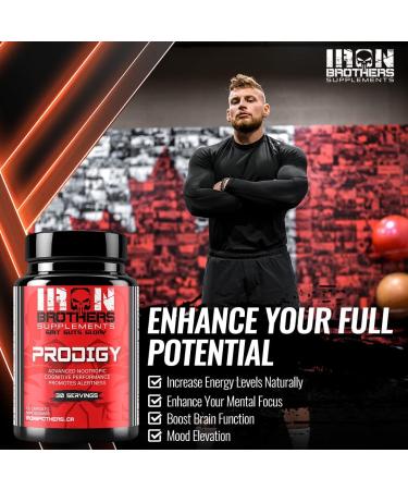 Brain Booster Nootropic: Lion's Mane, CDP Choline & Lemon Balm - Maximize Clarity, Relieve Stress, Boost Memory & Focus - 120 Capsules - Buy Online on GoSupps.com