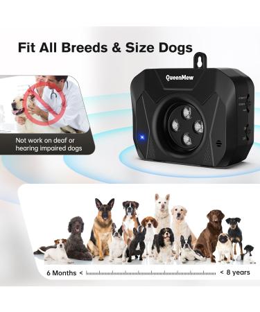 Antibell for Dogs - Auto Ultrasound Bark Control Device | Rechargeable & IPX45 Waterproof | 3 Levels for Small to Large Dogs | Effective Anti-Barking Solution - Buy Online on GoSupps.com