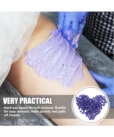 Frcolor 12 Packs Hard Wax Beans for Hair Removal - Armpit Wax Depilatory Wax Violet Wax Pearls - Buy Online on GoSupps.com