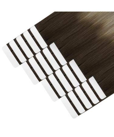 Youngsee Tape In Extensions - Real Hair Balayage Invisible Tape Extensions | 55cm 50g Remy | #3/8/25 & #3/8/22 - Buy Online on GoSupps.com