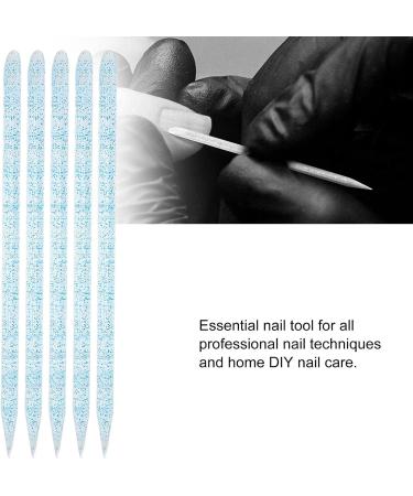 Cuticle Manicure Pedicure Stick Nail Cleaning Nail Stick Nail Drilling for Nail Salon for Home Use(blue) - Buy Online on GoSupps.com