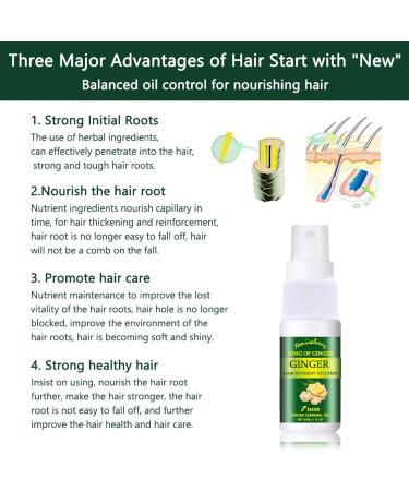  Facynde Facyn Ginger Hair Nutrient Solution Hair Oil for Hair 1floz Hair Oil for Dry and Damaged Hair Deep Moisturizing Conditioner for Growth - Buy Online on GoSupps.com