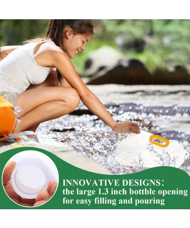 8 Pcs 1.3 Gallon Collapsible Water Storage Bags - Emergency Water Jug for Camping & Outdoor Activities - Buy Online on GoSupps.com