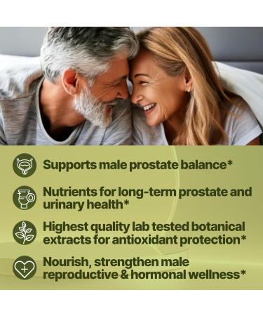 Ultimate Prostate Supplement for Men Vegan Saw Palmetto, Nettle Root, Pygeum, Turmeric, Zinc, Vitamin D3 Supports Healthy Prostate Function & Urinary Health 60 Capsules (Pack of 1) 60 Count (Pack of 1) - Buy Online on GoSupps.com