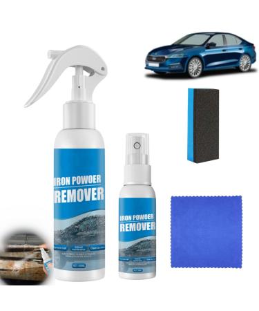 Cohbskj Multifunctional Rust Removal Spray Car Rust Removal Spray Iron Powder Remover For Car Car Maintenance Powder Spray Rust Remover Iron Cleaning (2PCS-130ml)