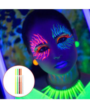 FOMIYES 5pcs Halloween Paint Pen Make up Highlighter Eyeliner Fluorescence Eye Liner Eyeliner Pen Plastic - Buy Online on GoSupps.com