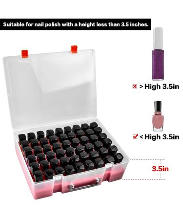 54 Bottle Nail Polish Organizer Holder for OPI, Sally Hansen, Revlon, Essie, AIMEILI & More Gel Polish - Nail Storage Container (Box Only) - Buy Online on GoSupps.com