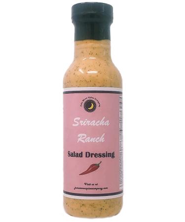 Premium | SRIRACHA RANCH Salad Dressing | Low Cholesterol | Crafted in Small Batches with Farm Fresh SPICES for Premium Flavor and Zest