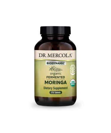 Dr. Mercola Biodynamic Organic Fermented Moringa 270 Tablets