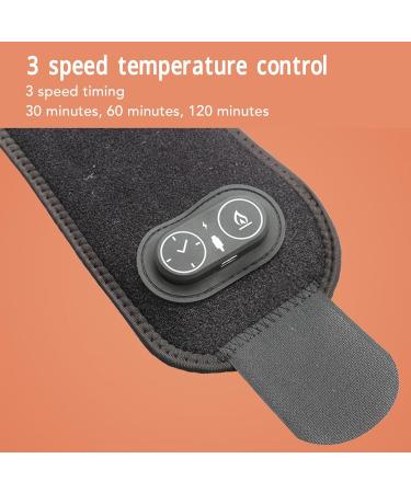 Electric Compression Belt & Heated Wrist Support | 3 Temperature Levels for Pain Relief & Injury Recovery - Buy Online on GoSupps.com