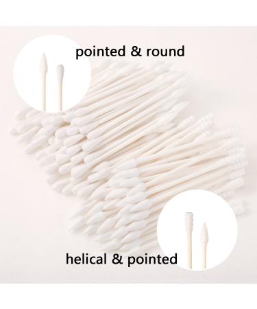 Pangda 400-Pack Cotton Swabs with Cardboard Handles - Double Tipped Applicators for Precision Cleaning and Application - Buy Online on GoSupps.com