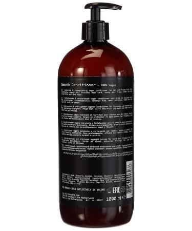 KIS Green Smooth Conditioner 1000ml - Vegan Sulfate-Free for Dry & Frizzy Hair - Soothing Orange Oil - Buy Online on GoSupps.com