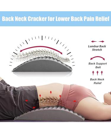 Neuleben 2-in-1 Neck & Back Stretcher - Pain Relief and Alignment - International Shipping - Buy Online on GoSupps.com