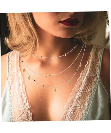 COLLBATH Choker Necklace for Women A Necklace Beach Necklaces for Women Bead Leaf Necklace Miss Alloy Pendant - Buy Online on GoSupps.com