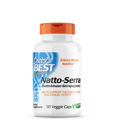 Doctor's Best Natto-Serra 90 Veggie Caps