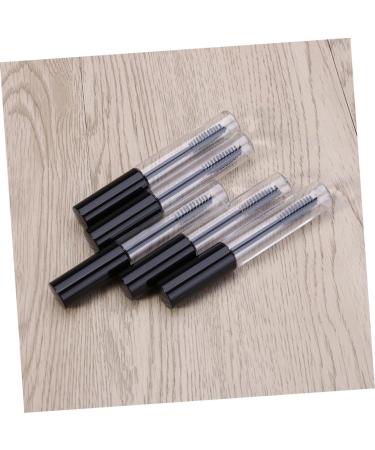  Mikinona Mikinona 5 Pieces Empty Eyelash Tubes with Black Cap Transparent Eyelash Cream Bottles Portable Containers for Homemade Makeup for Stock Management - Buy Online on GoSupps.com