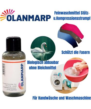 Buy Arion Easy Slide Compression Sleeve Size M & Olanmarp Detergent 50ml Effortless Slide & Optimal Care for Compression Stockings - Buy Online on GoSupps.com