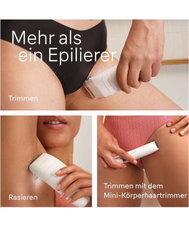 Buy Braun Silk- pil 7 Epilator for Women - Long-Lasting Hair Removal & Mini Razor - 7-441 White/Silver - Buy Online on GoSupps.com