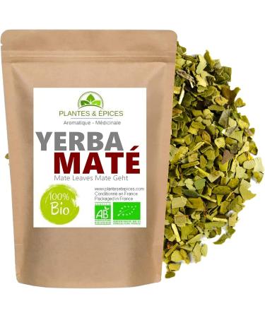  P&E ORGANIC YERBA MATE - Organic Green Tea Leaves Yerba Mate Infusion Organic Herbal Tea (50g) - Buy Online on GoSupps.com