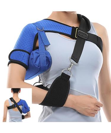 Rotator Cuff Support Brace Adjustable Tightness Shoulder Brace Strap with Detachable Airbag for Dislocated Joint Sprain