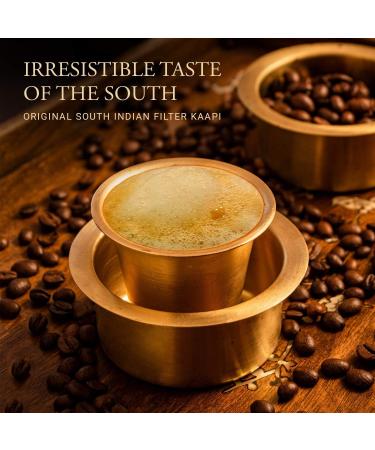 Sida'pur - South Indian Filter Coffee - Roasted And Ground - Coffee 80% : Chicory 20% - 1Kg Bag - Buy Online on GoSupps.com